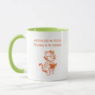 Taza Palabras Mis Herramientas Enseñanza Mi Pasión Educ