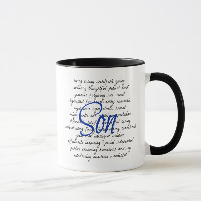 Taza Palabras para el hijo (Derecha)