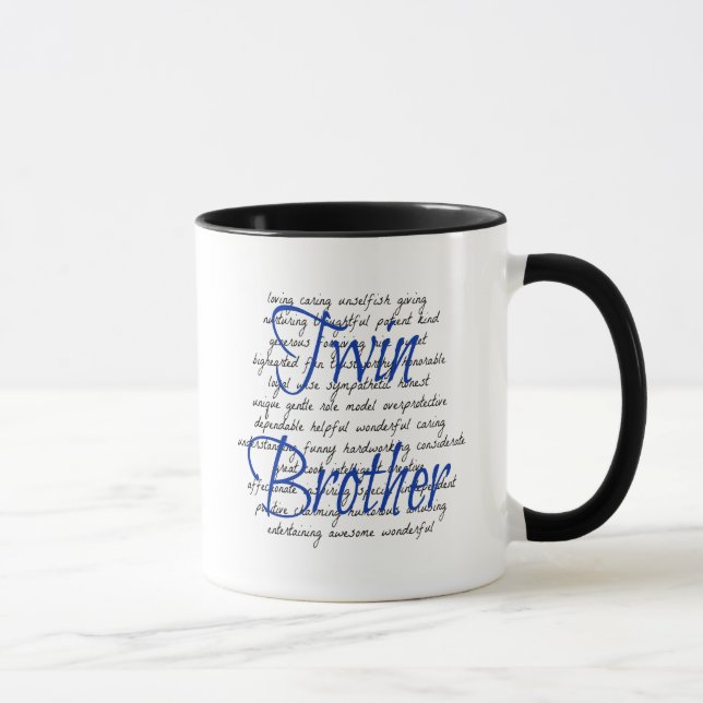 Taza Palabras para hermano gemelo (Derecha)