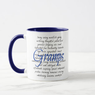 Taza Palabras para los Gramps