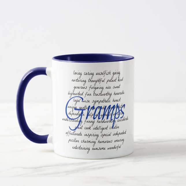 Taza Palabras para los Gramps (Izquierda)