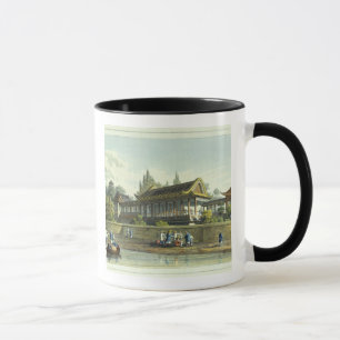 Taza Palacio de verano del emperador, enfrente de la