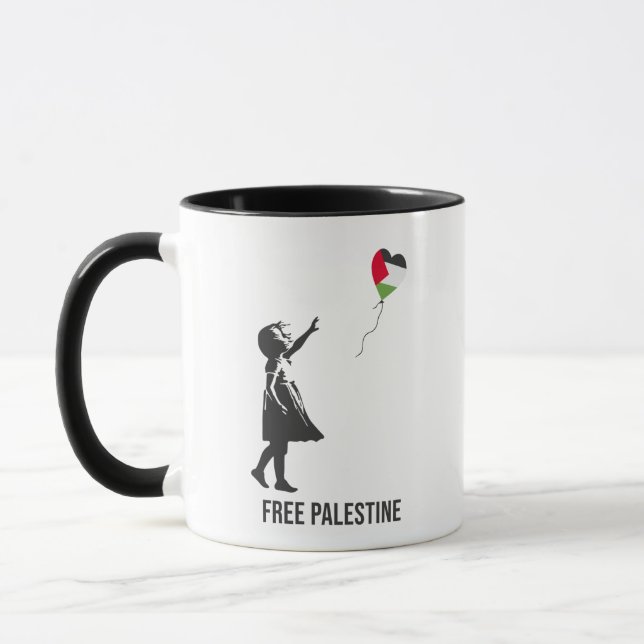 Taza Palestina Libre, Genocidio de Gaza (Izquierda)