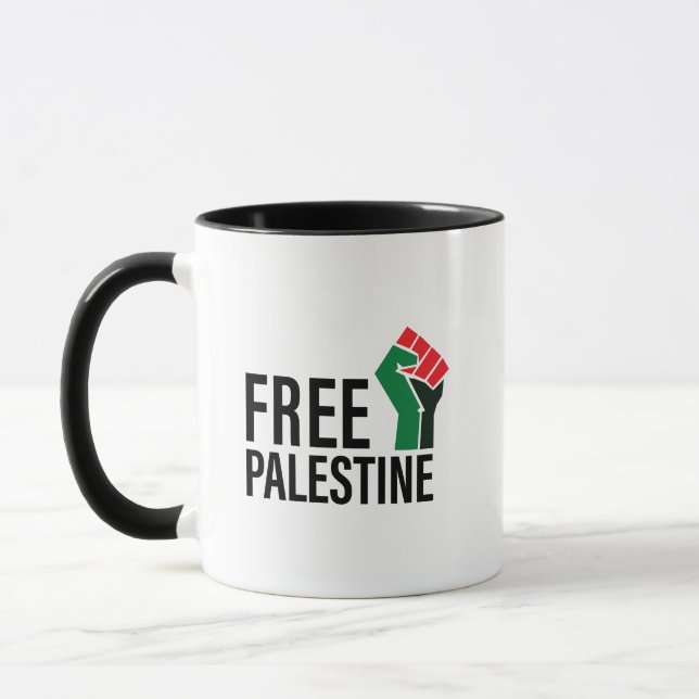 Taza Palestina libre, solidaridad con Palestina (Izquierda)