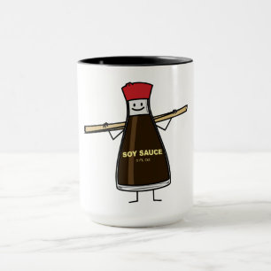 Taza Palillos del asiático del condimento de la botella