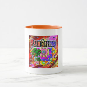 Taza Palm Springs Tropical Friends Mug