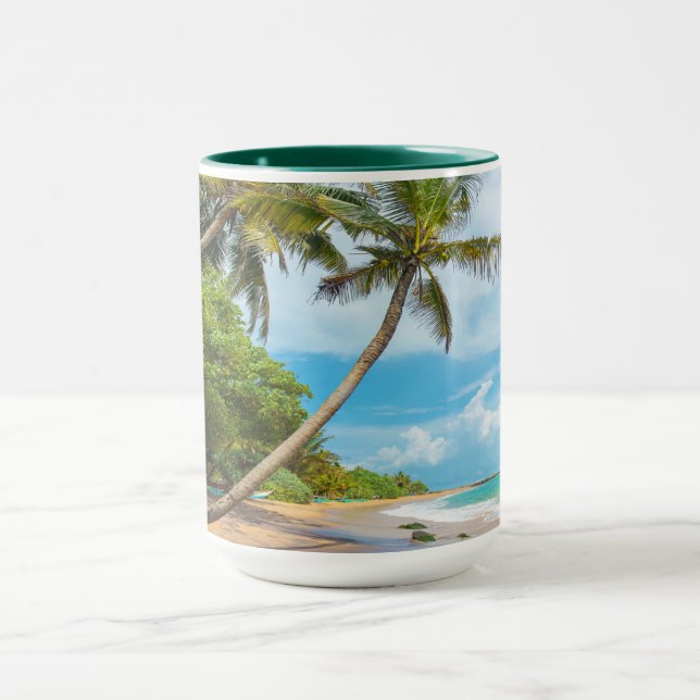 Taza Palma de coco, playa el | Sri Lanka de Mirissa (Centro)