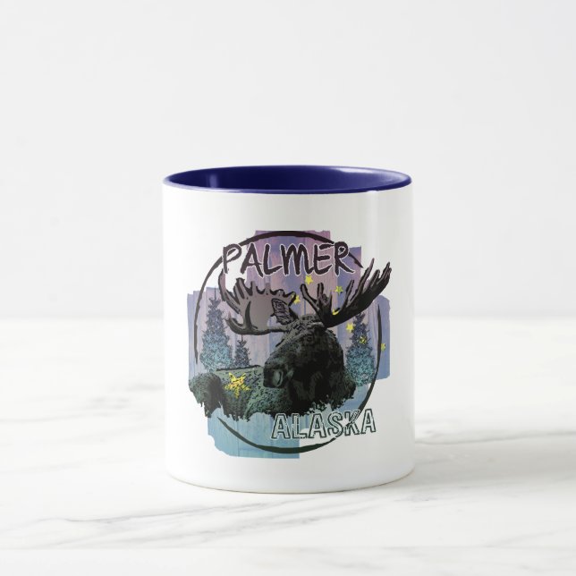 Taza Palmer Alaska (Centro)