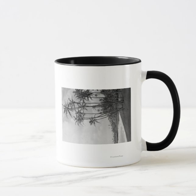 Taza Palmeras de coco - Islas Hawái Fotografía (Derecha)