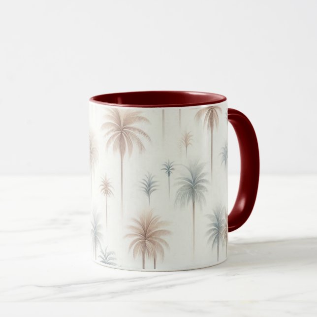 Taza Palmeras de Fuegos Artificiales (Anverso derecho)