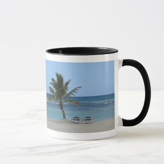 Taza Palmeras en la playa (Derecha)