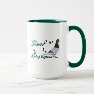 Taza Paloma de Carreras cobrable de Sion de la serie