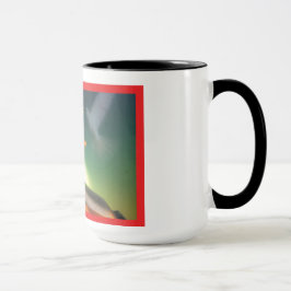 Taza Paloma de confirmación, Biblia, Cruz