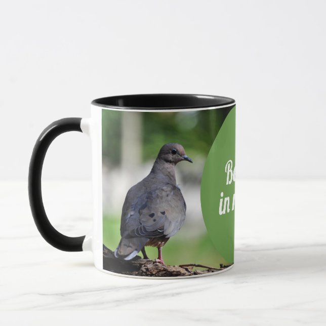 Taza Paloma torcaza o tórtola (Izquierda)