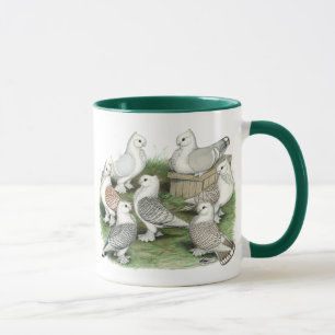 Taza Palomas clásicas del volante