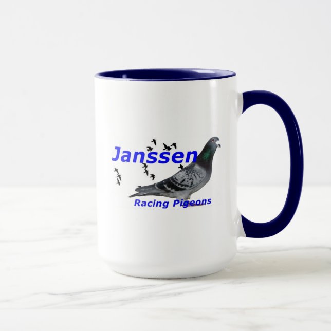 Taza Palomas de Carreras cobrables de Janssen de la (Derecha)