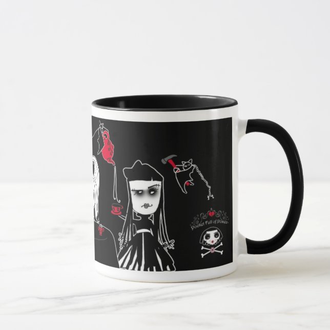 Taza Palos del tiempo del té (Derecha)