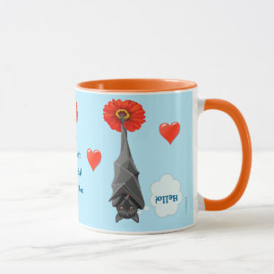 Taza ¡Palos lindos! ¡Amo palos! ¡Extravagantemente para