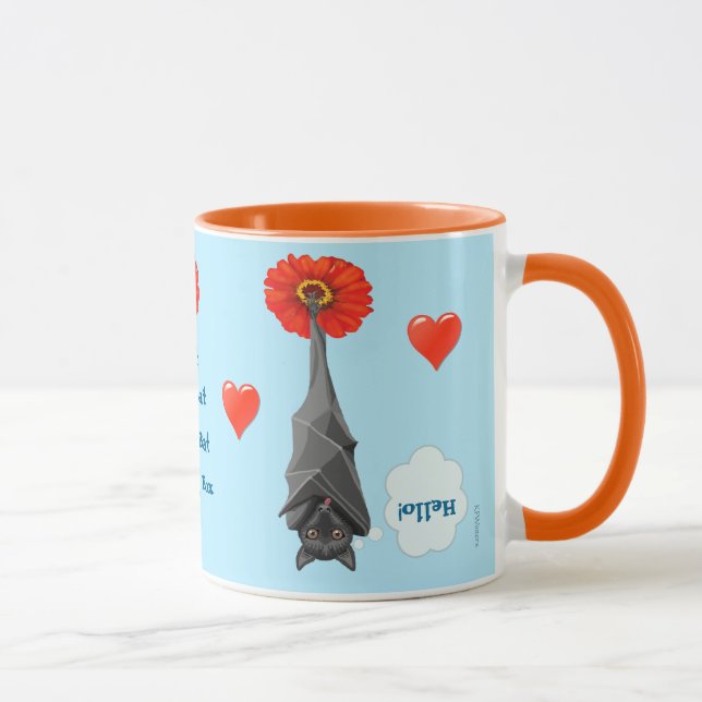 Taza ¡Palos lindos! ¡Amo palos! ¡Extravagantemente para (Derecha)