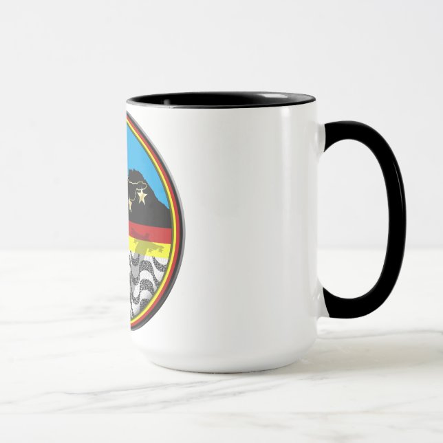 Taza Pan de azúcar de Copacabana Cristo el fútbol (Derecha)