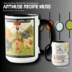Taza PAN DE LIMÓN Y MIELBERRY Receta Chow Art Muse