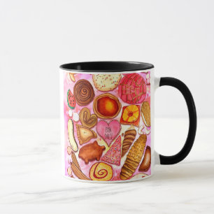Taza Pan Dulce Mexicano De Pan Dulce