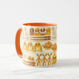 Taza Panadería de Kowalski Patrón de Filas de Tratami