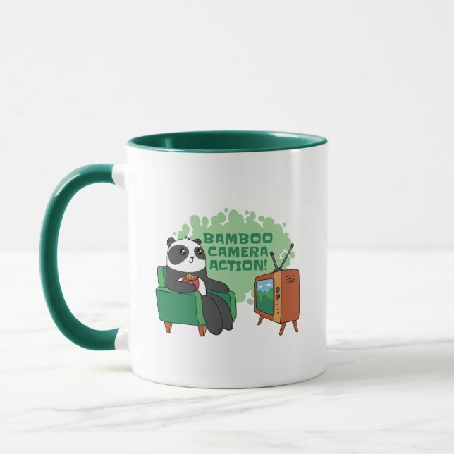 TAZA PANDA BEAR WATCHING TV (Izquierda)