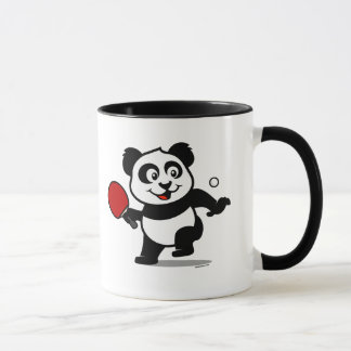 Taza Panda de tenis de mesa