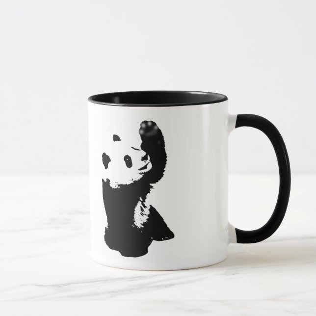 Taza panda del caneca (Derecha)