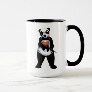 Taza Panda del pelotón el   del suicidio
