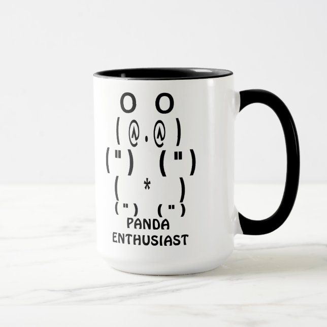 Taza Panda Enthusiast (Derecha)