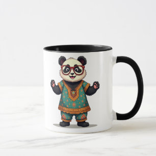 Taza Panda lúdico