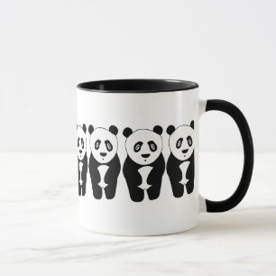 Taza Panda-monium