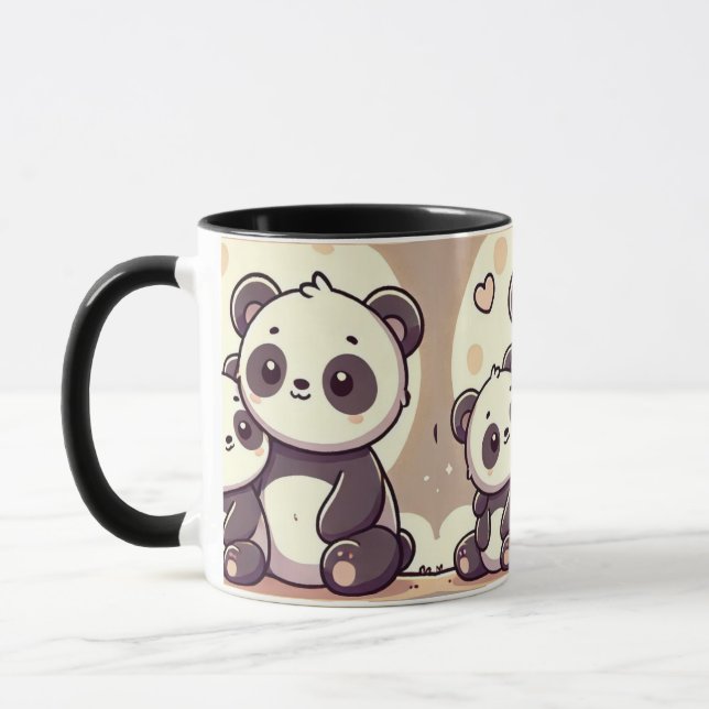 Taza Panda Moonlight Love (Izquierda)