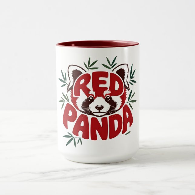 Taza Panda rojo (Centro)
