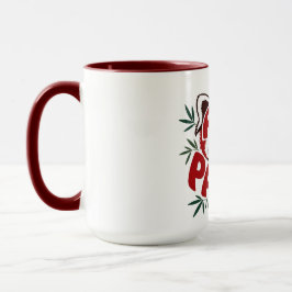 Taza Panda rojo