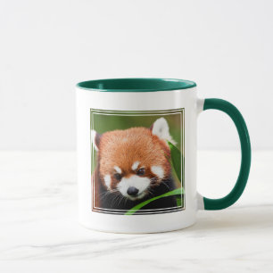 Taza Panda Rojo Lindo
