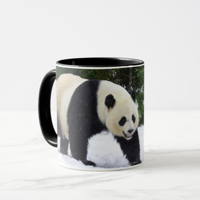 Taza Pandas gigantes de Smithsonian el | en la nieve (Anverso izquierdo)