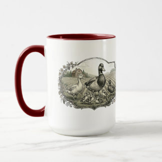 Taza pandilla de patos