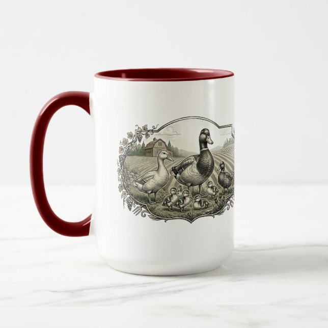 Taza pandilla de patos (Izquierda)