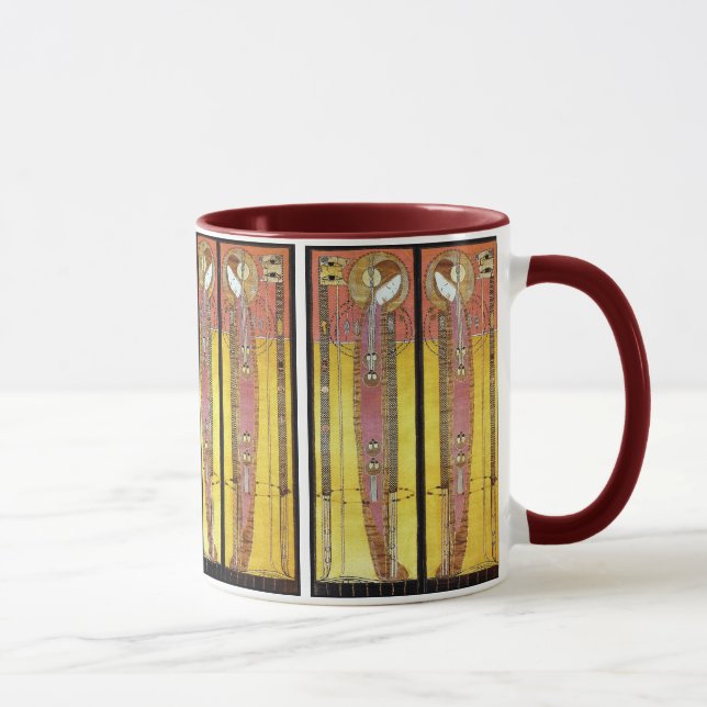 Taza Paneles bordados de Margaret Macdonald (Derecha)