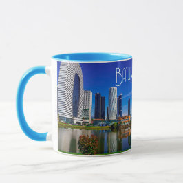 Taza Panorama de la arquitectura de Georgia Batumi