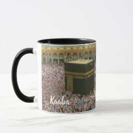 Taza panorámica de Kaaba Haj de La Meca