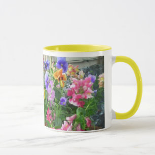 Taza Panorámico Pansies Mug
