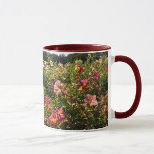 Taza Panorámico Petunias Mug