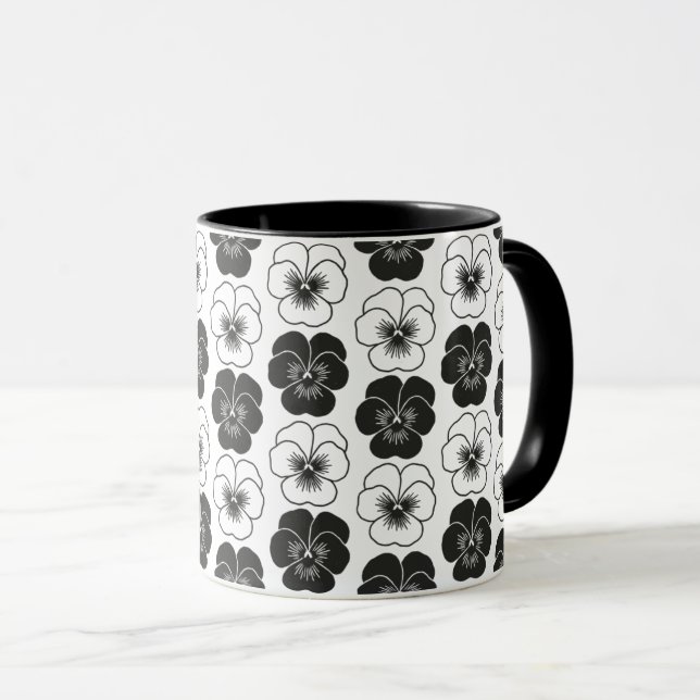 Taza Pansies (Anverso derecho)