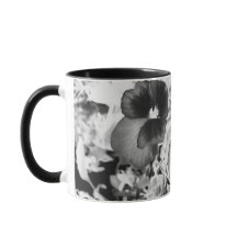 Pansy Monocromo Artístico de Foto de la Naturaleza