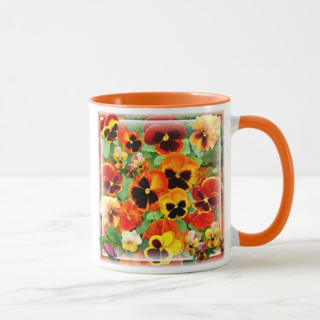 Taza Pansy Sunset (Derecha)