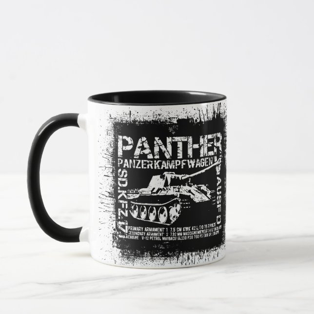 Taza Panther Tank (Izquierda)